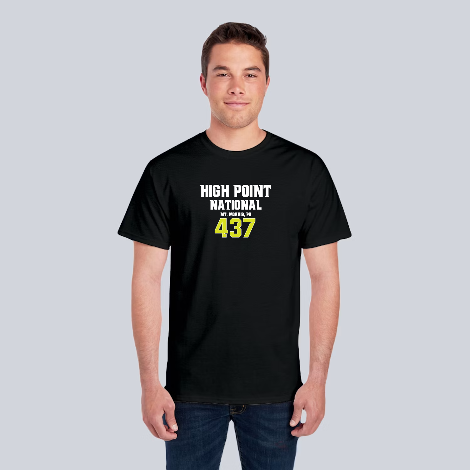 High Point National T-Shirt Black Vinny Luhovey